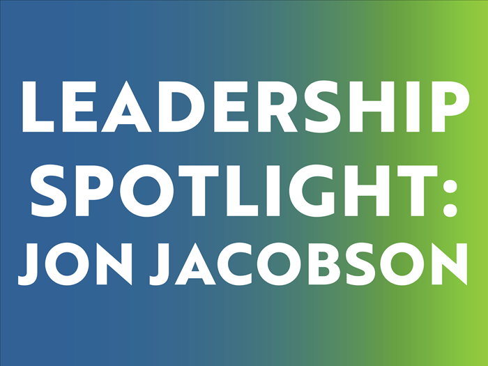 Welcoming Jon Jacobson as Chief Financial Officer